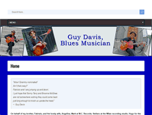 Tablet Screenshot of guydavis.com